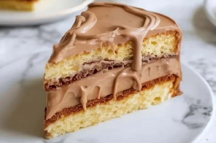 Homemade Baileys cake filling in a bowl with ingredients displayed