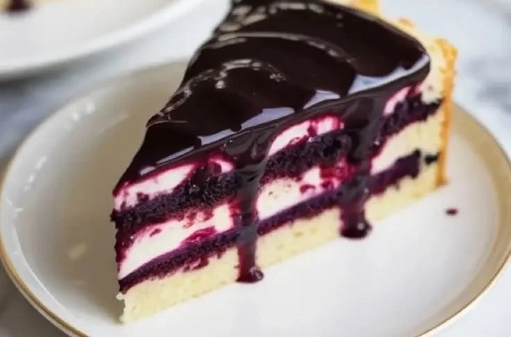 Delicious homemade blueberry curd in a jar, perfect for desserts and spreads.