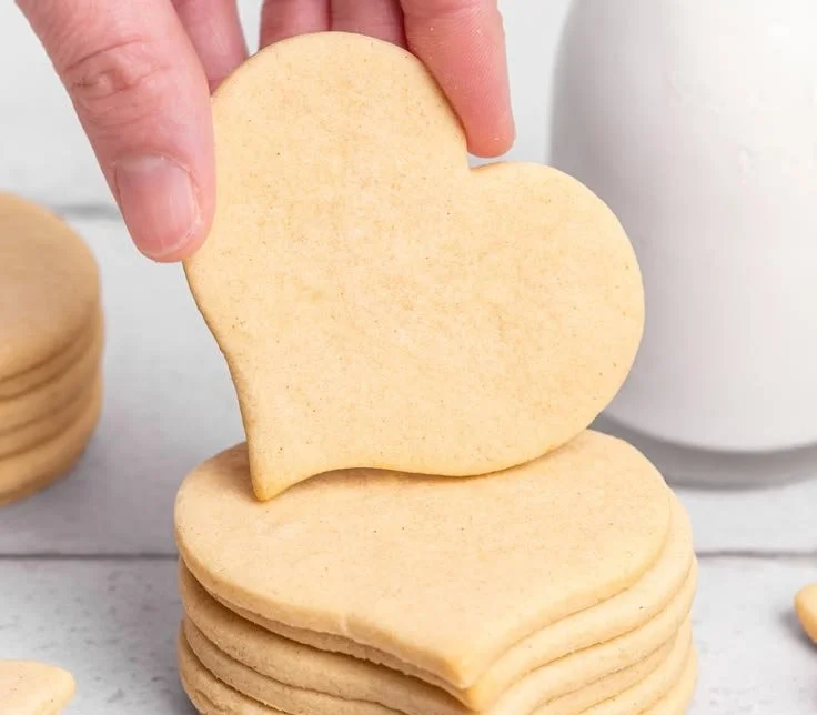Delicious homemade classic sugar cookies fresh out of the oven