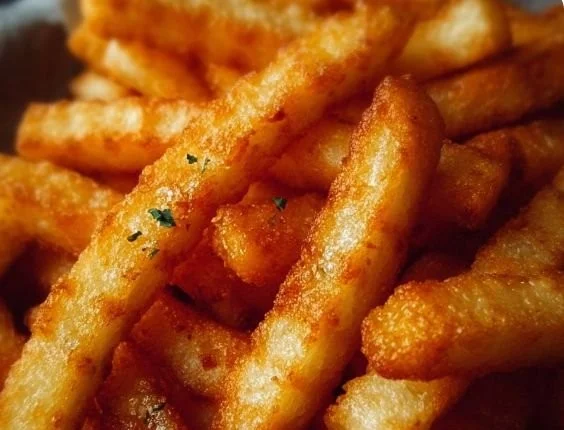 Delicious crispy mashed potato fries served on a plate