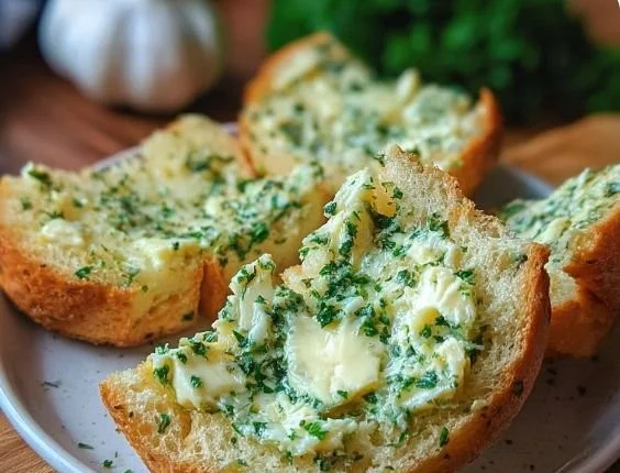 Easy garlic bread spread recipe for delicious garlic flavor on bread