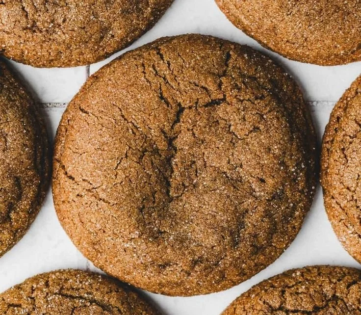 Delicious homemade gingerbread cookies decorated for the holidays