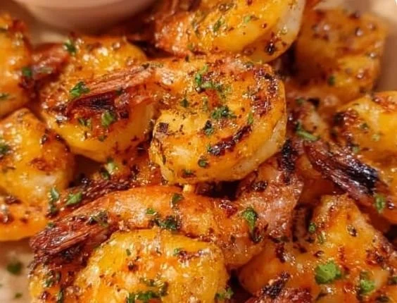 Grilled shrimp dish at Texas Roadhouse, seasoned and grilled to perfection