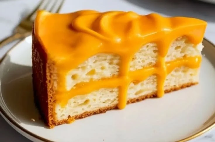 Homemade orange curd in a jar with fresh oranges