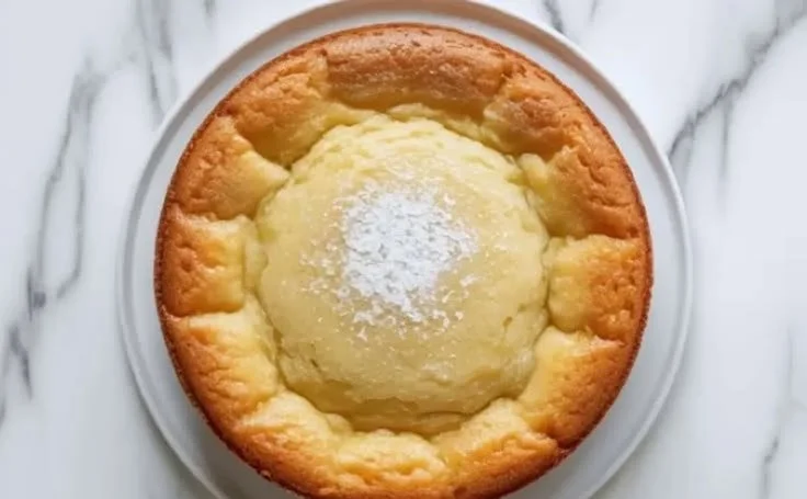 Delicious homemade condensed milk cake displayed on a plate