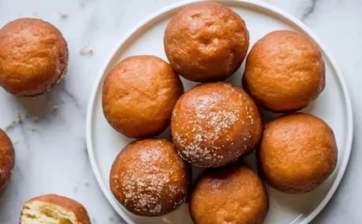 Delicious gluten-free donut holes on a plate