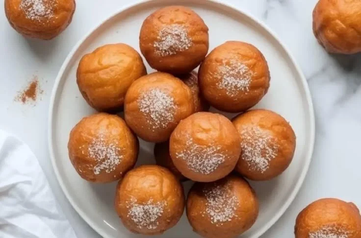 Delicious gluten-free donut holes served in a basket