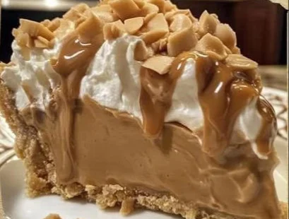 Delicious graham cracker crust topped with creamy butterscotch pudding