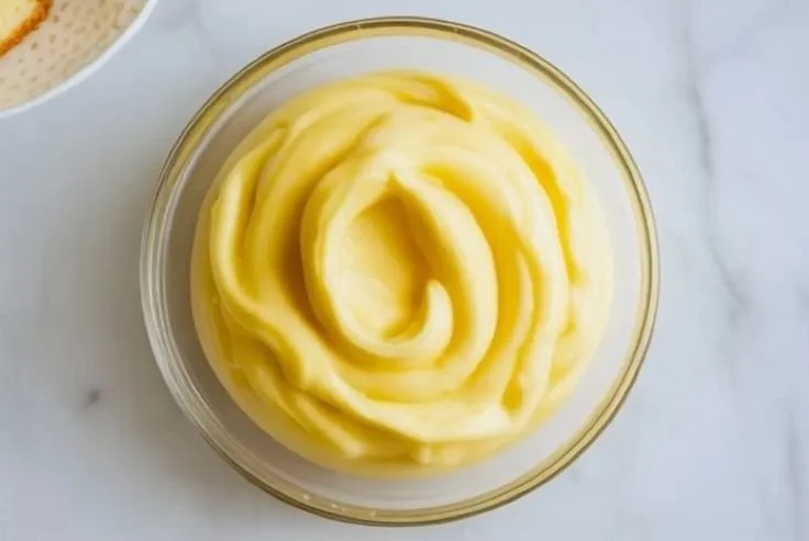 Lemon Cream Cheese Cake filling tutorial with fresh lemon zest and creamy texture