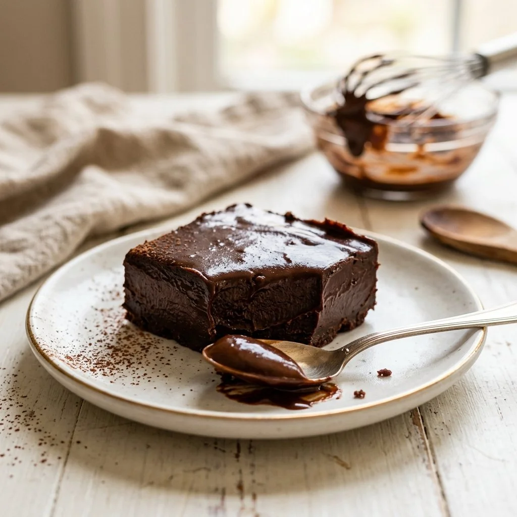 Decadent chocolate ganache drizzled over a cake for a rich dessert experience.