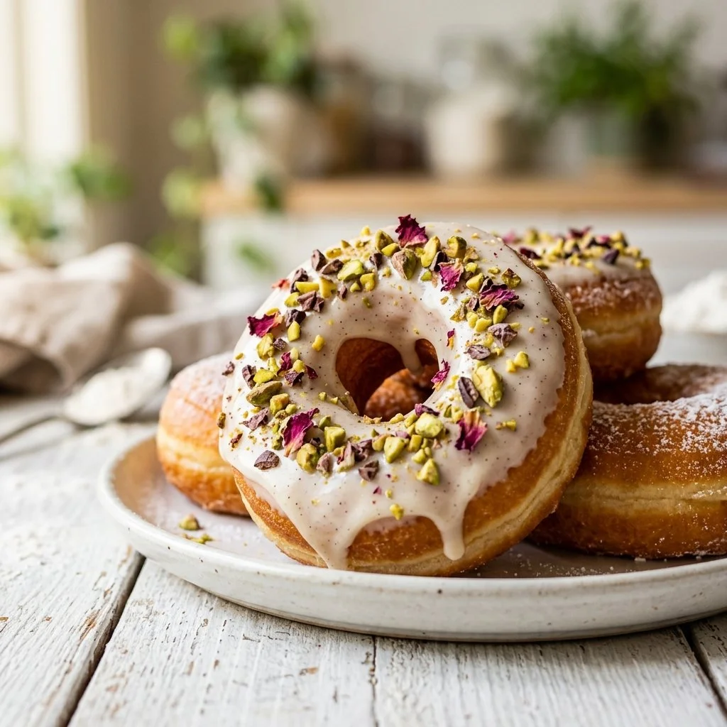 Delicious homemade donuts recipe with unique flavors and toppings