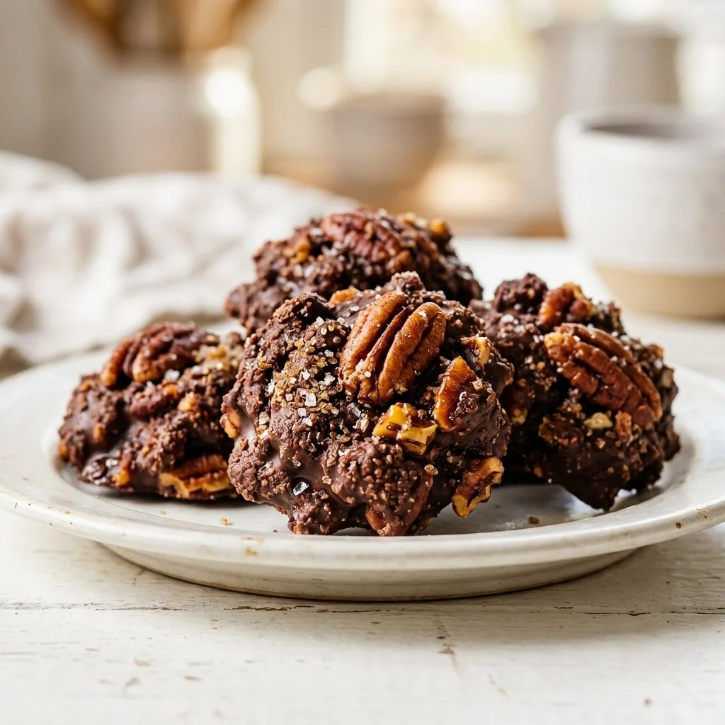 Delicious homemade pralines ready to be enjoyed as a sweet treat