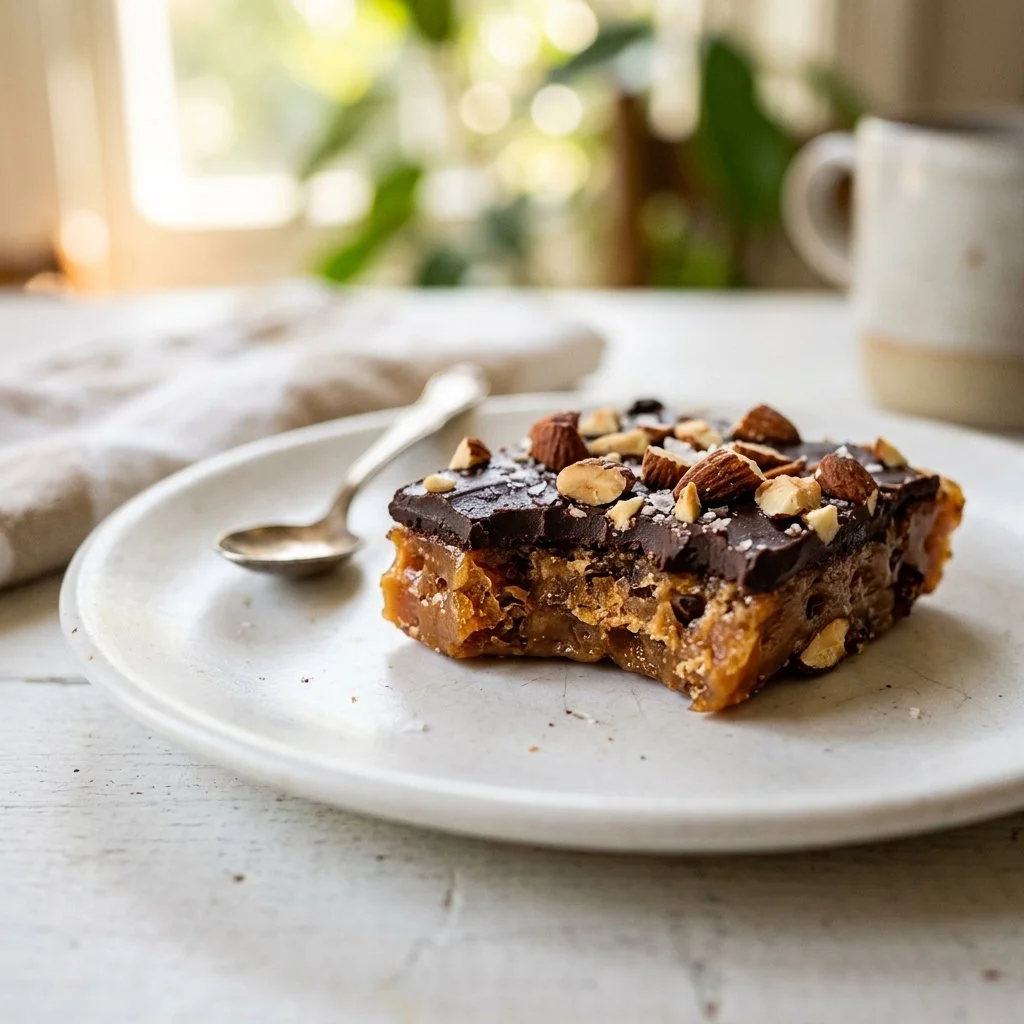Homemade toffee recipe with crunchy texture and rich buttery flavor